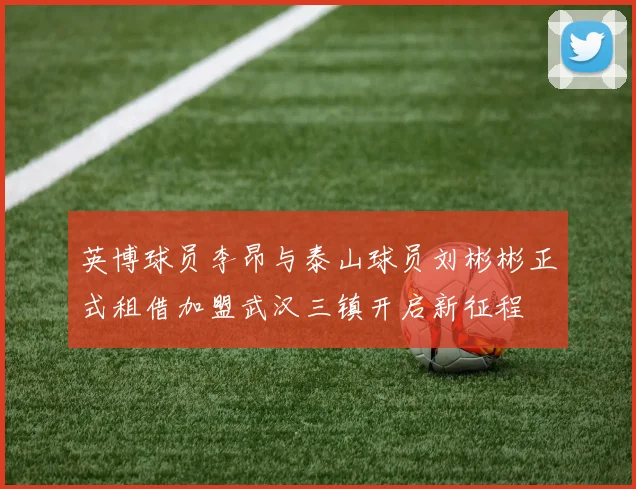 英博球员李昂与泰山球员刘彬彬正式租借加盟武汉三镇开启新征程